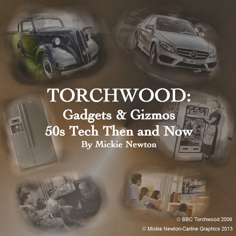 Project Torchwood Gadgets & Gizmos Out of Time 50's Tech Then and Now