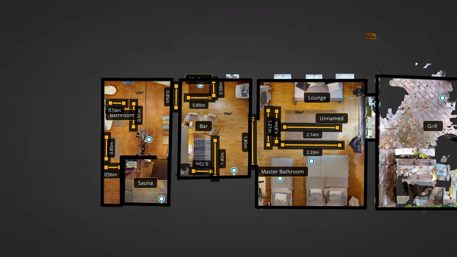 3D Scanning + Floor Plan in M² Demo Only