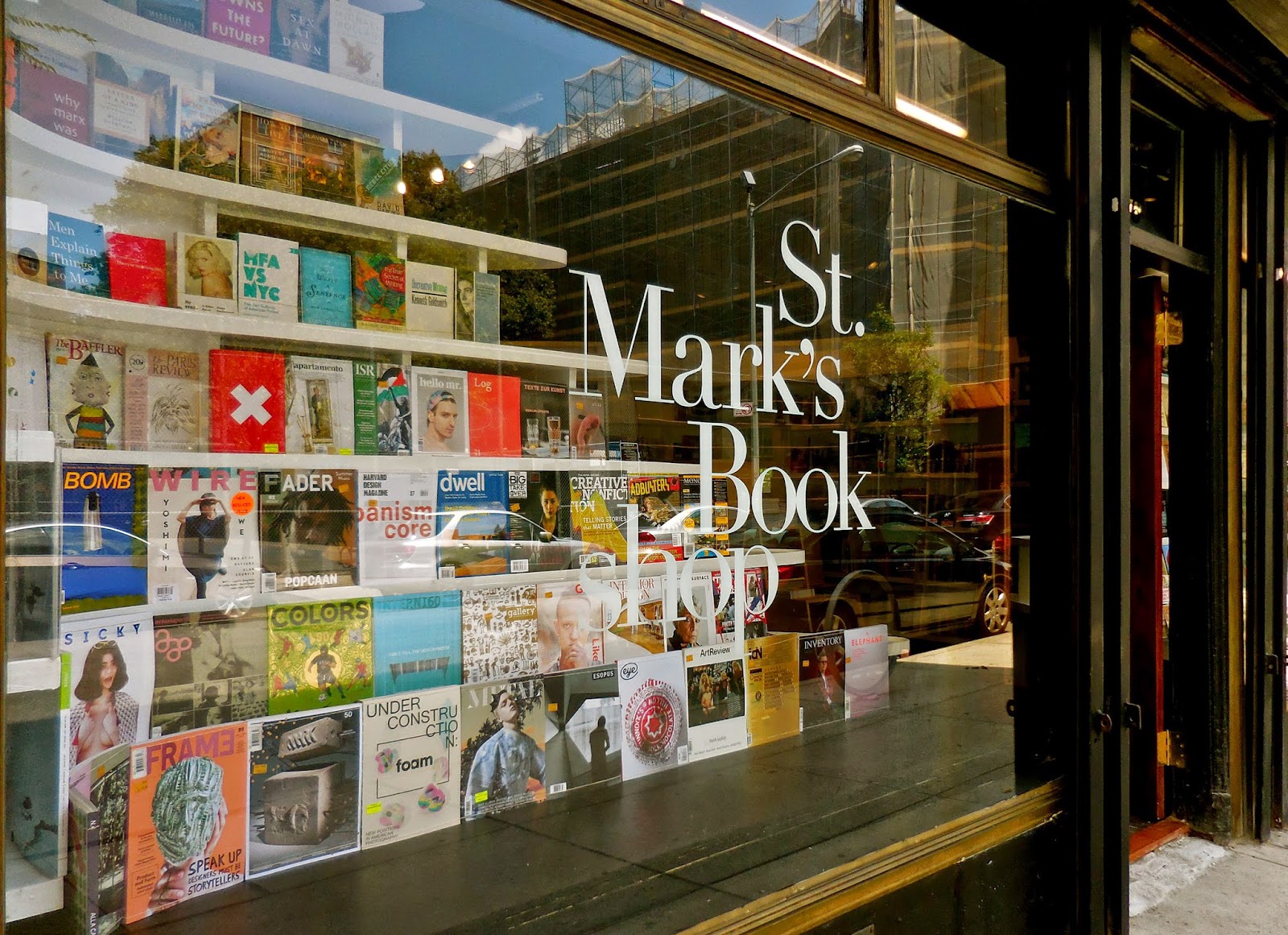 Jeremiah's Vanishing New York: St. Mark's Bookshop: Open
