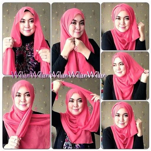 tutorial hijab segi empat untuk wisuda terbaru tutorial hijab segi empat untuk wisuda terbaru