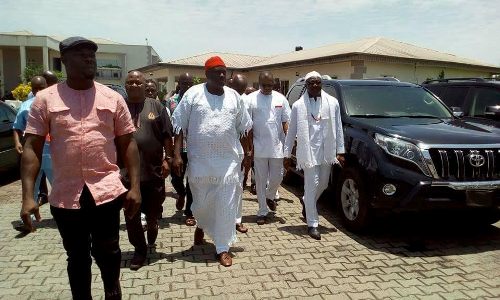 Former Delta state governor, James Ibori bags Chieftaincy title (PHOTOS) Former Delta state governor, James Ibori bags Chieftaincy title (PHOTOS)