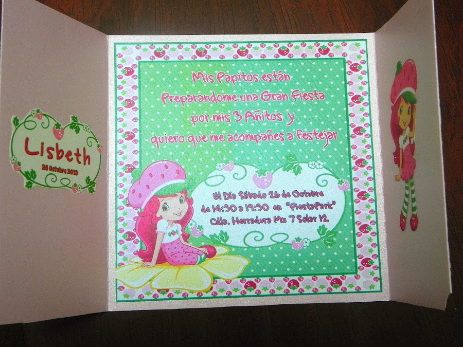 Invitacion hecha a mano