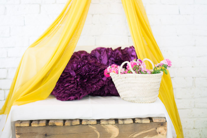 Banco palets dosel diy