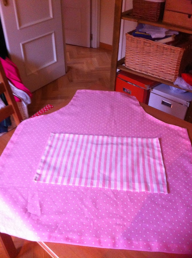 Delantal para hacer manualidades