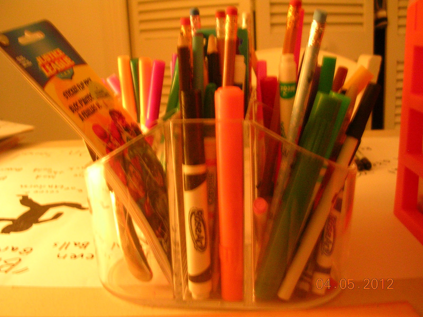 Organized For You Creative ways to store art supplies