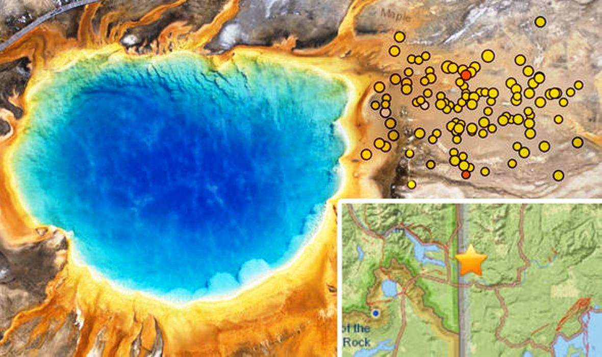 Yellowstone Volcano Was Hit by Earthquake Swarm of 2,500 Tremors