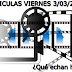 Pel铆culas del viernes 3 de marzo en la televisi贸n