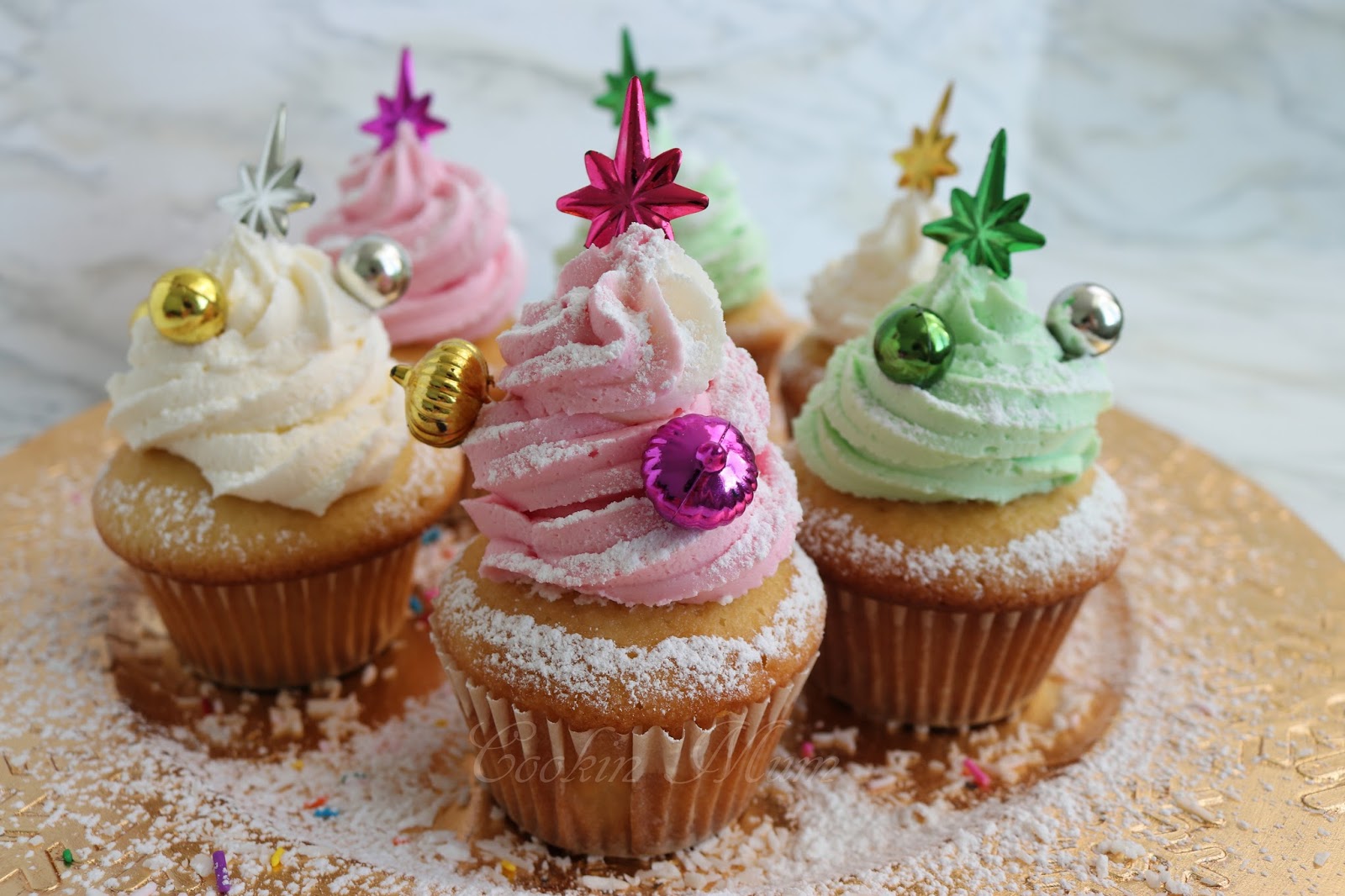 Christmas Tree Cupcakes Cute &amp; Delicious!