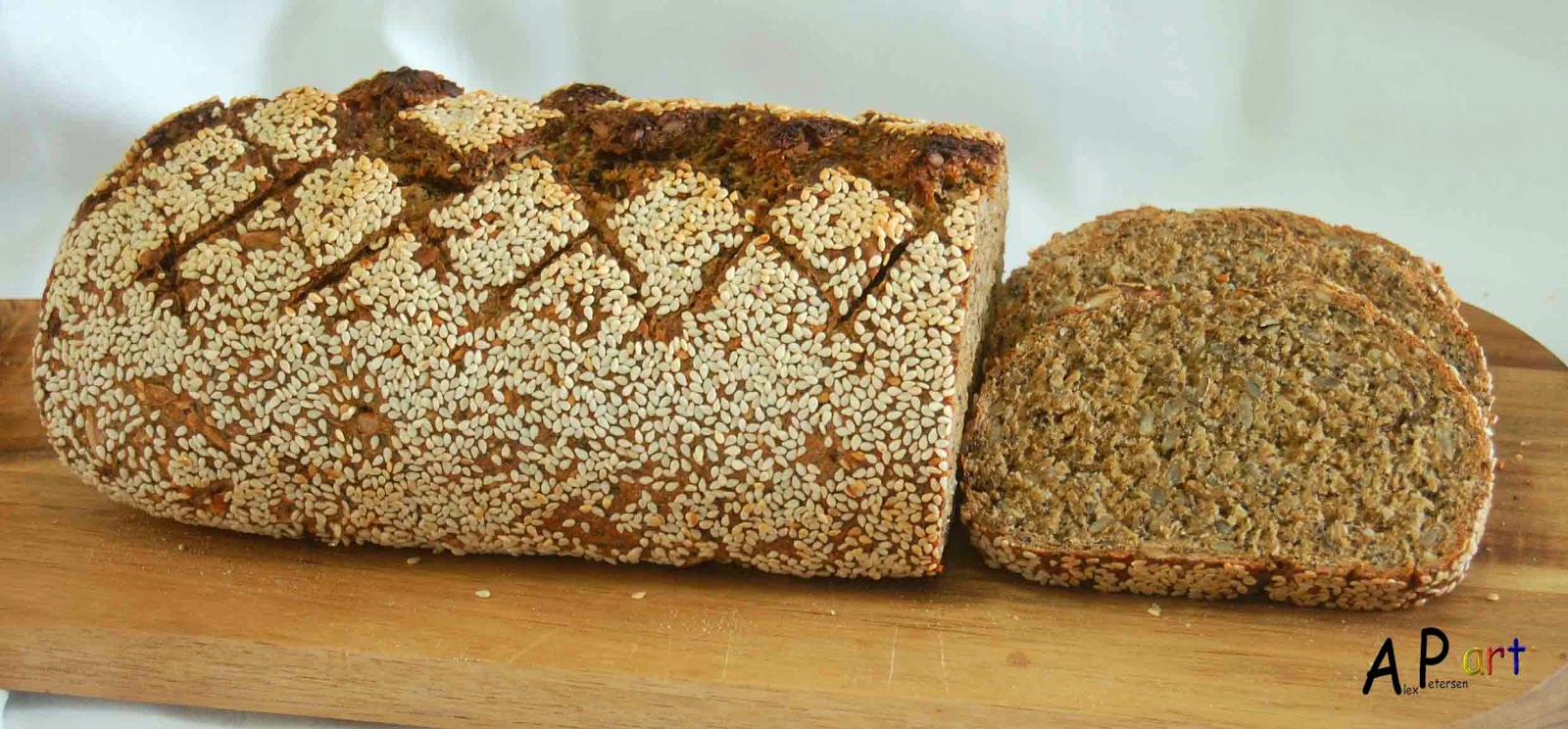 Alex the Contemporary Culinarian Seeded Wholemeal and Rye Bread