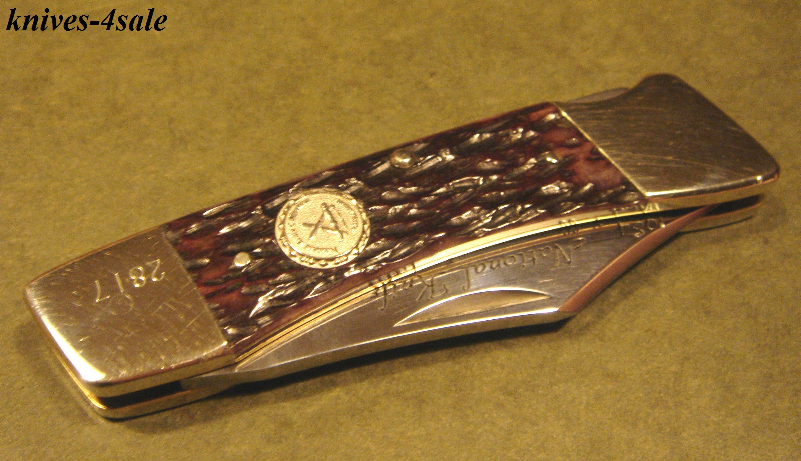 knives4sale Hen & Rooster Bertram Solingen Germany Bone 1984 NKCA