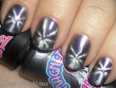 magnetique grey magnetic nail polish swatches and review