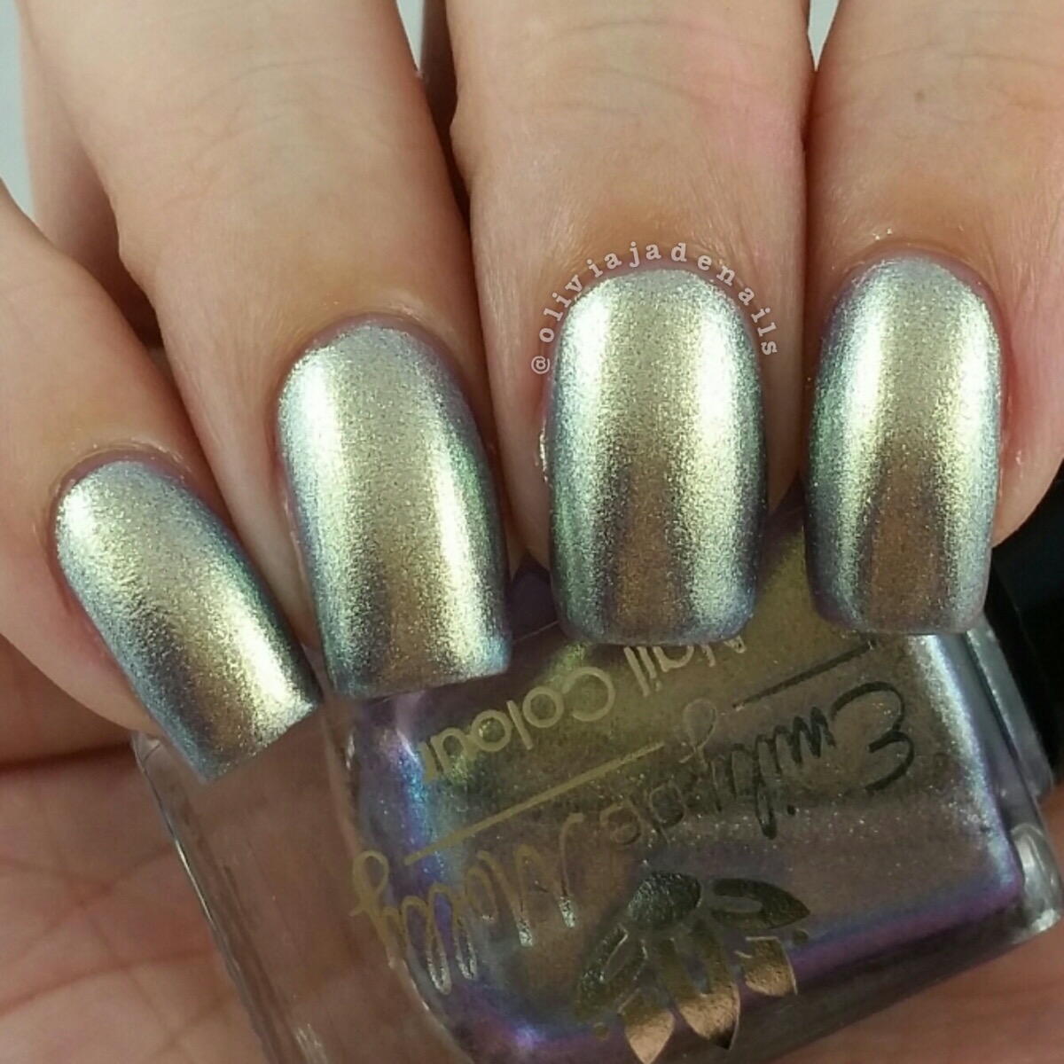 Emily de Molly Not This Day is swatched by Olivia Jade Nails