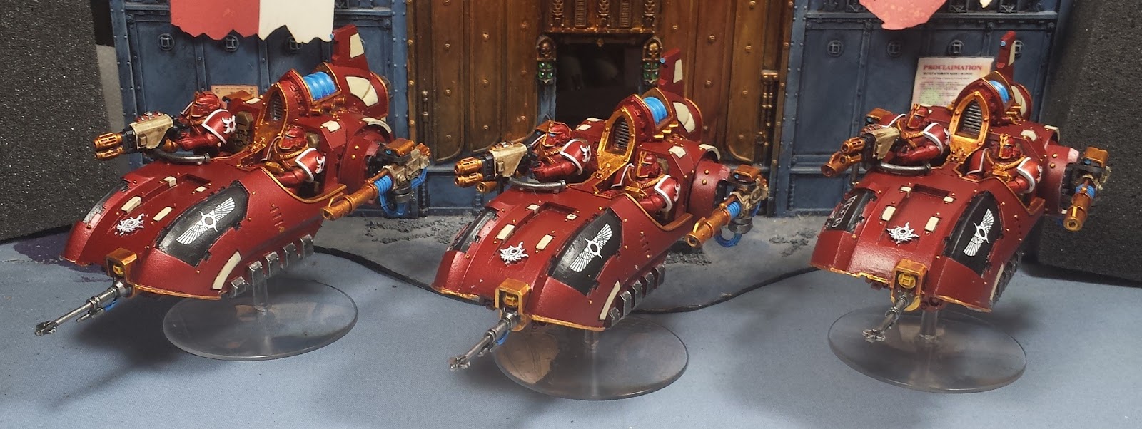 Heresy Era Thousand Sons Javelin Attack Speeders and Hyskos Sky