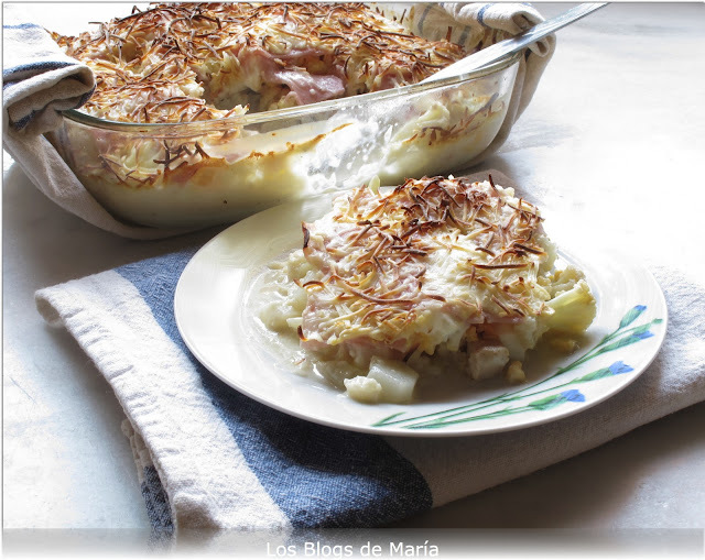 Coliflores Gratinadas