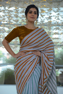 Actress Raashi Khanna New Stills at Prati Roju Pandage movie success meet Actress Raashi Khanna New Stills at Prati Roju Pandage movie success meet