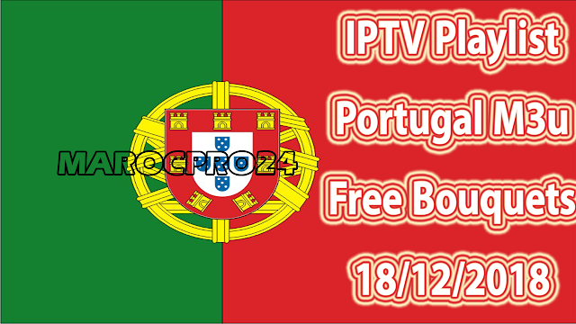 IPTV Playlist Portugal M3u Free Bouquets 18/12/2018