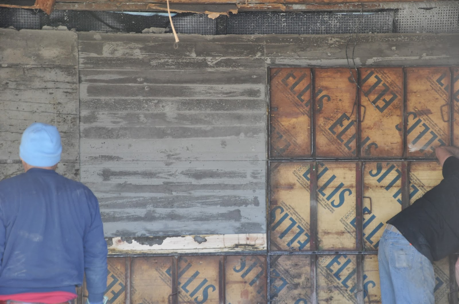 Being Boulder: Board Formed Concrete Wall