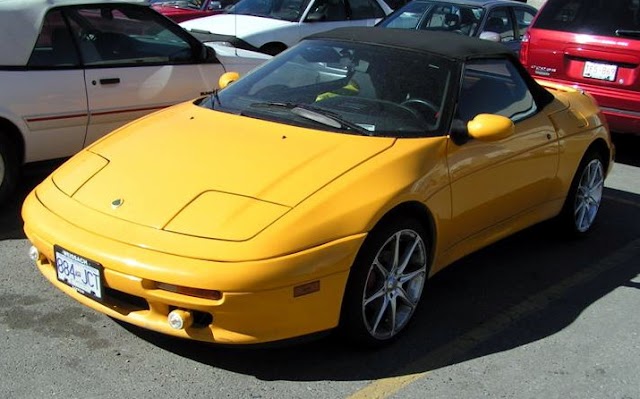 Sports Car -1990s Lotus Elan M100, a front-engine, front wheel (FF) drive sports car