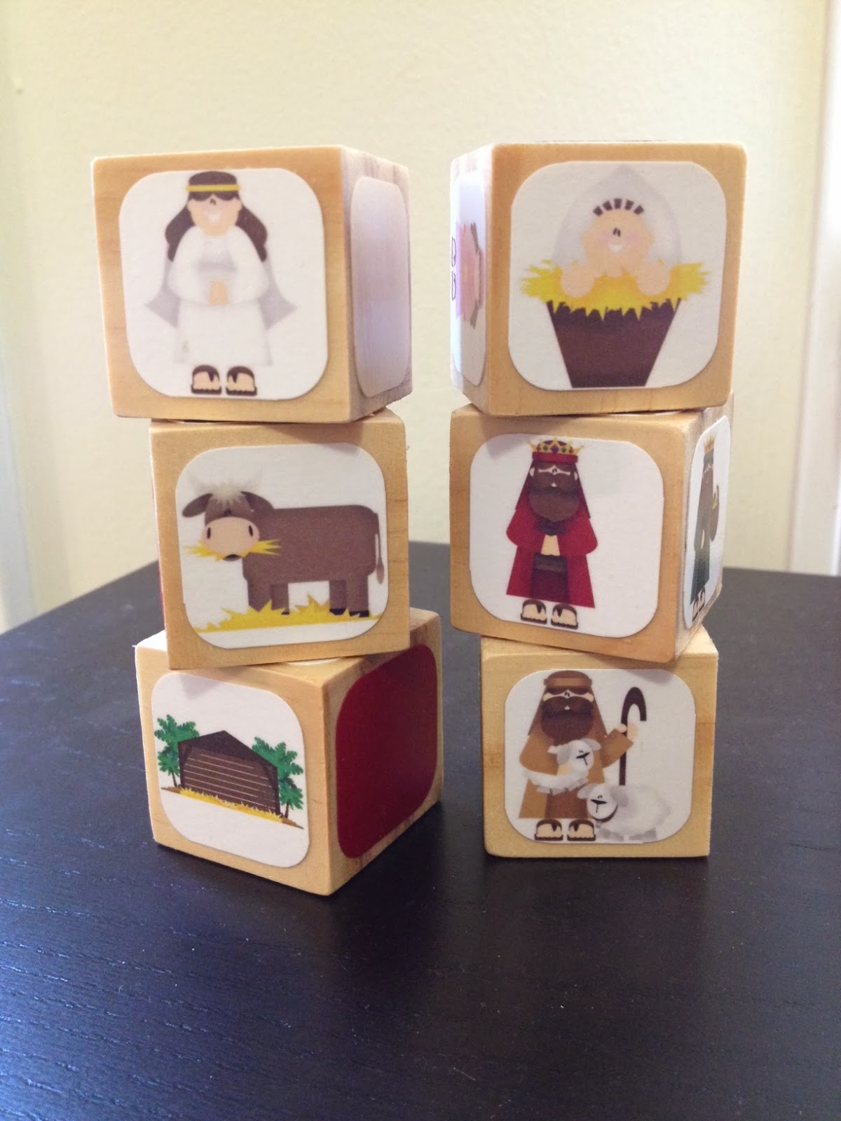 Reston Ward Super Saturday 2013 Instructions Wooden Nativity Block Set