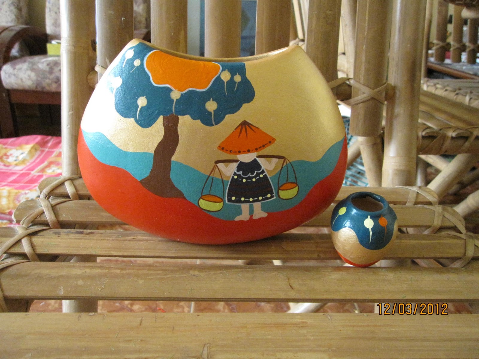 Now it the mind must be converted to the joy. Handmade from VietnamHo