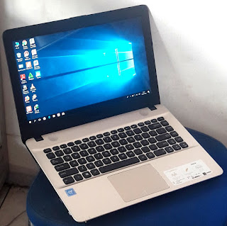 Laptop Bekas ASUS X441MA-GA001T Fullset di Malang