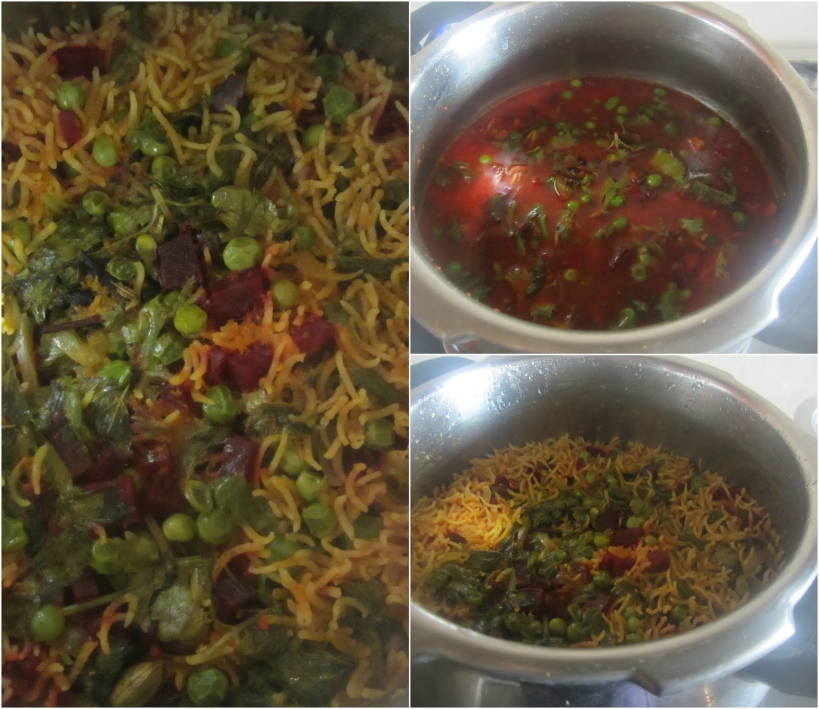 Easycooking BeetrootPeas Biryani Easy Rice Recipes