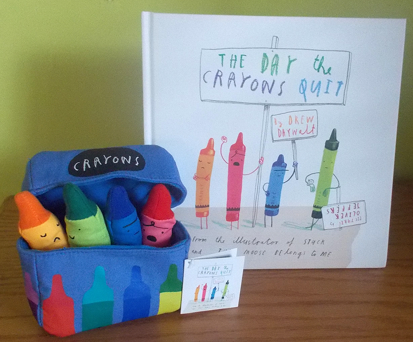 How I Feel About Books The Day the Crayons Quit and The Day the