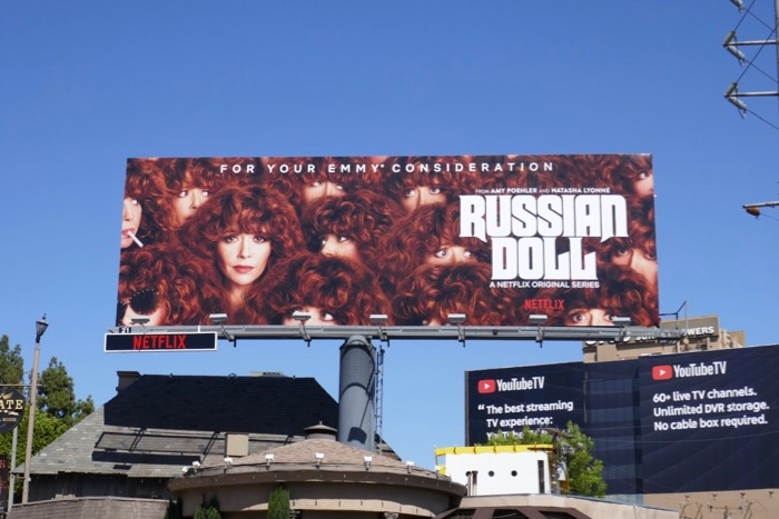 Russian Doll For your Emmy consideration 2019 billboard Russian Doll Emmy consideration 2019 billboard