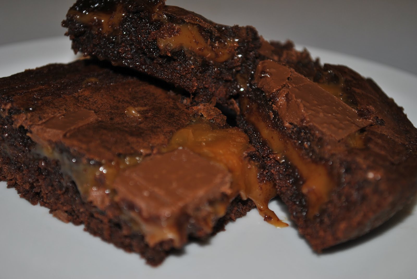 Blessings In The Weeds Harrison's Chocolate Fudge Caramel Brownies
