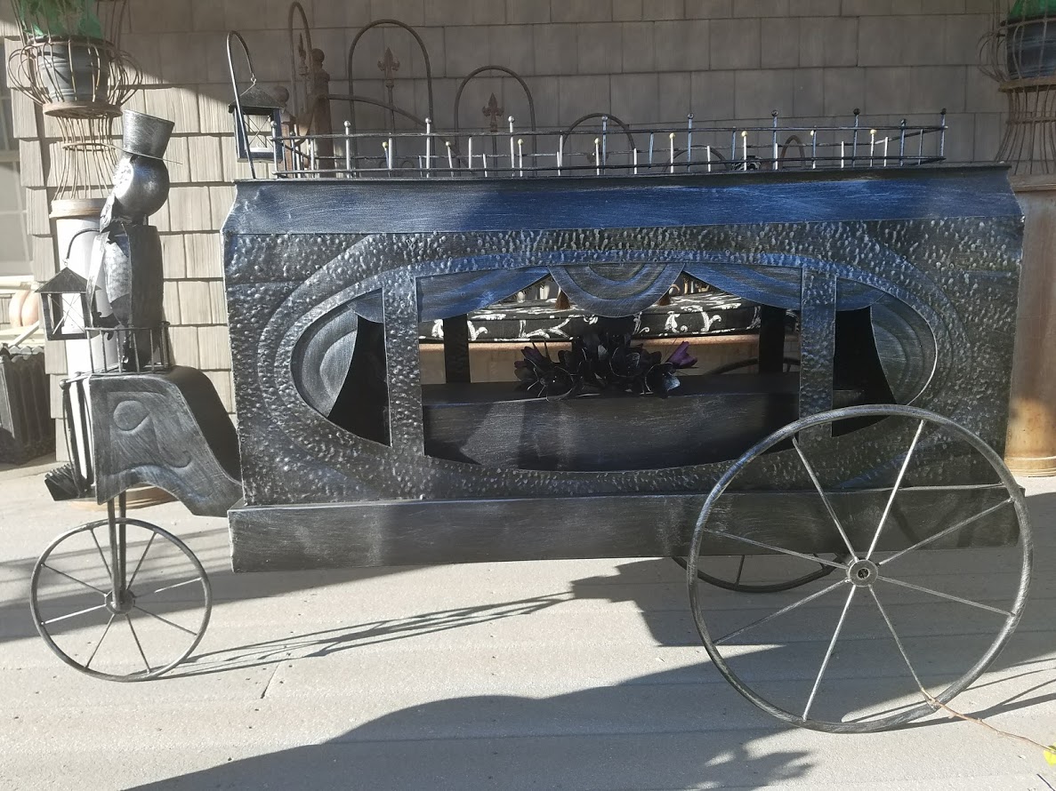 Candlelight Supper Haunted Hearse & Ghost Horse...A Makeover