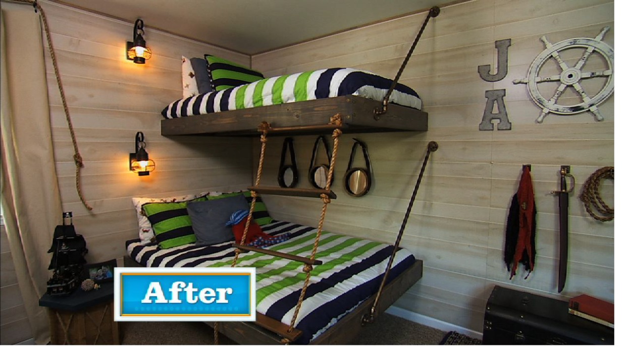 Floating Bunk Beds Tutorial Knock It, How To Spray Paint Wood Bunk Beds