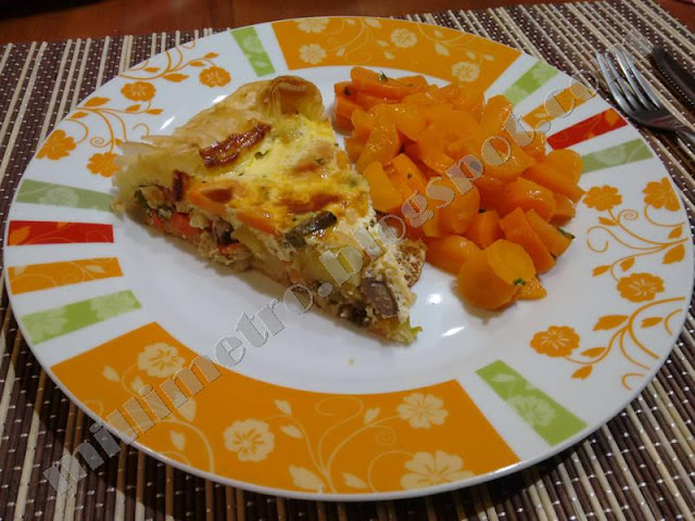 Quiche con il minestrone