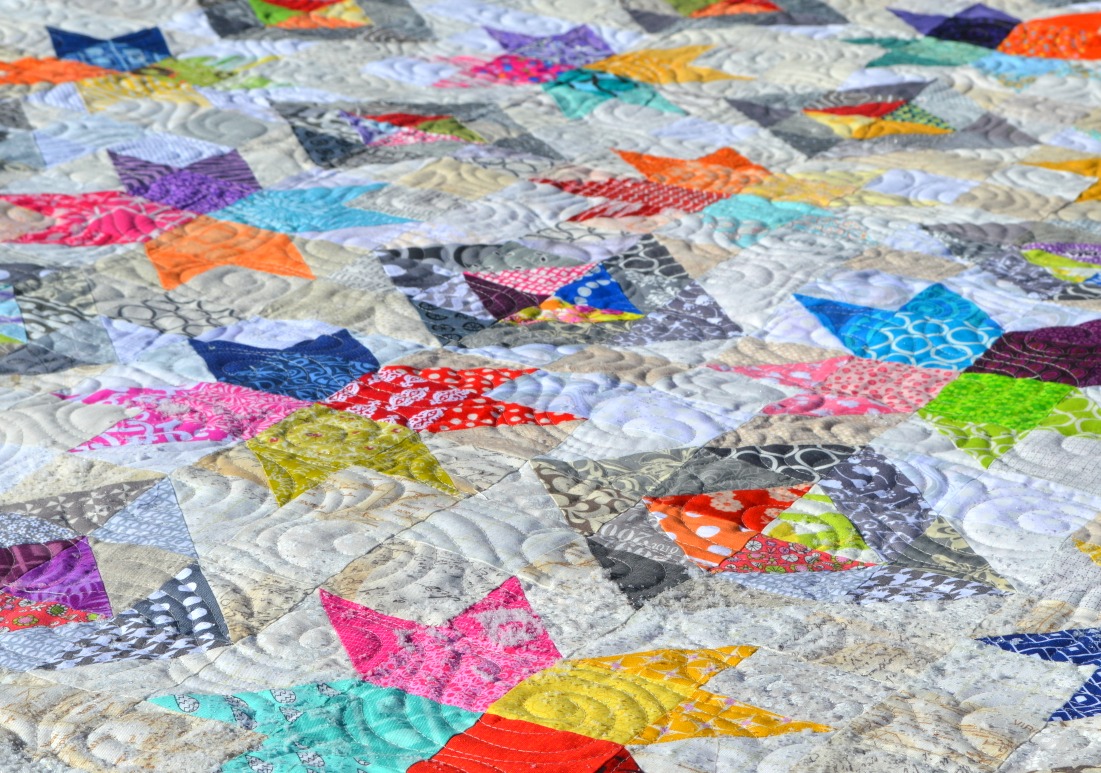 Happy Quilting Star Value Quilt Finish!!!