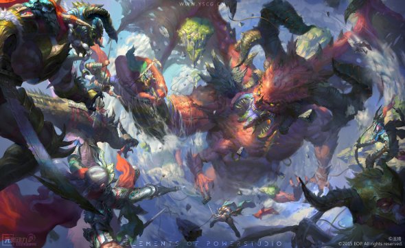 As incríveis ilustrações de fantasia com um toque de mitologia chinesa de Wei Feng Wei Feng artstation ilustrações fantasia mitologia chinesa