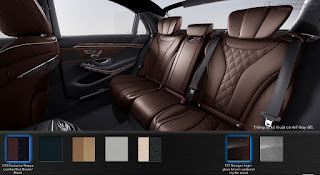 Màu nội thất Mercedes AMG S63 4MATIC 2015 Nội thất Mercedes AMG S63 4MATIC 2015 màu Nâu Nut 514