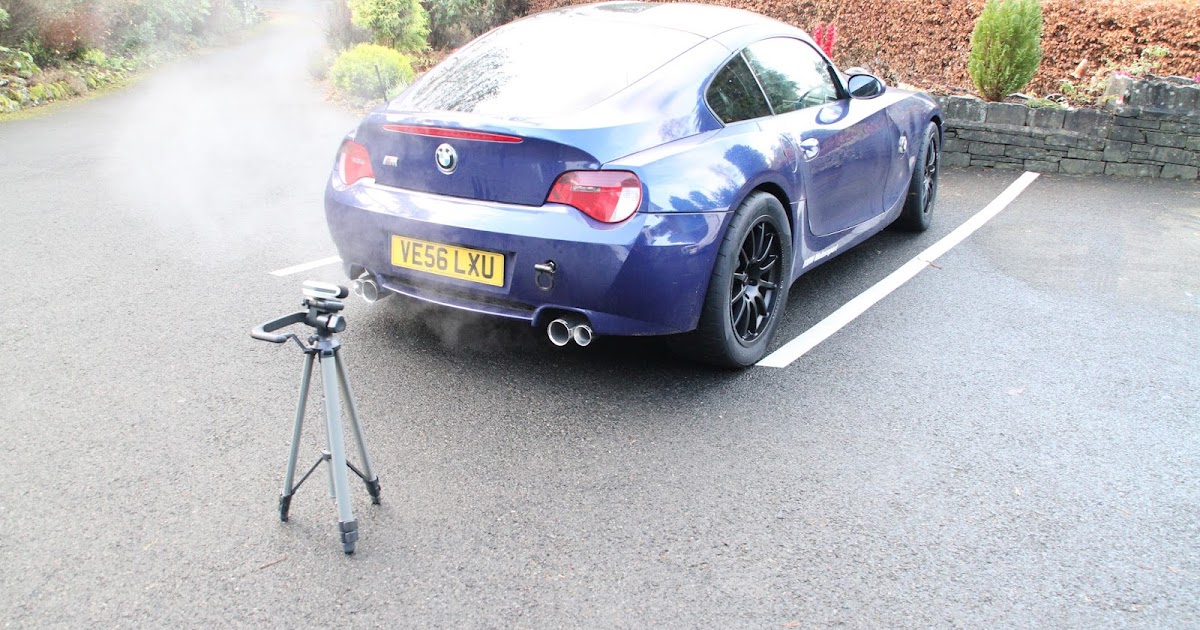 Z4M Coupe Time Attack Project RPi Exhaust Static Noise Test