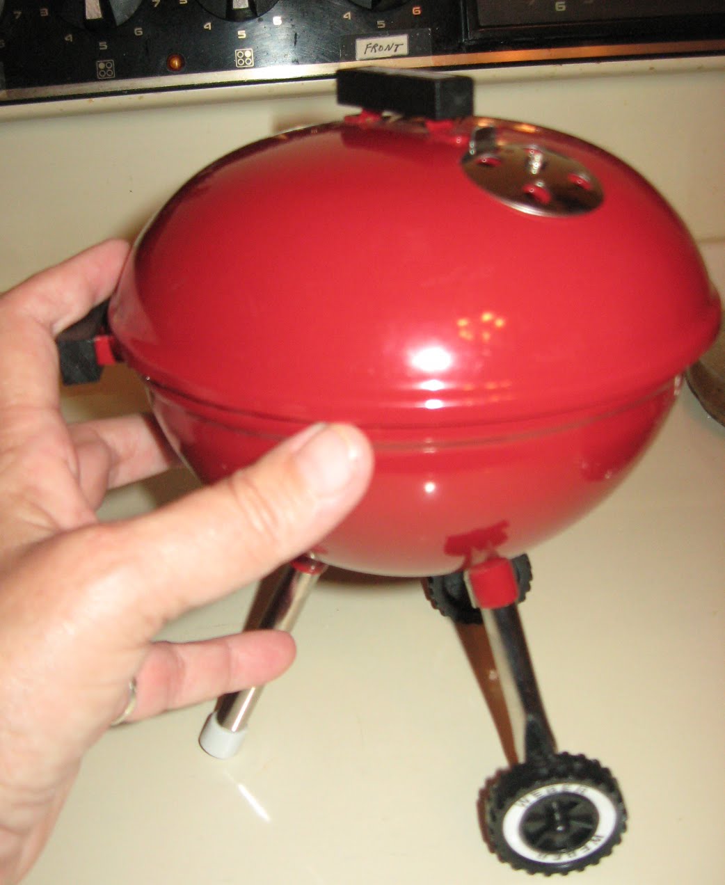 Barbecue Master Little Mini Weber Grill For My Birthday Fun Barbecue Master