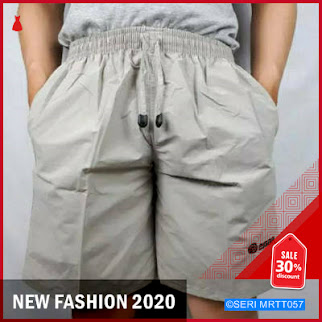 MRTT057C30 Celana Pendek Santai Bordir Polos Keren BMGShop