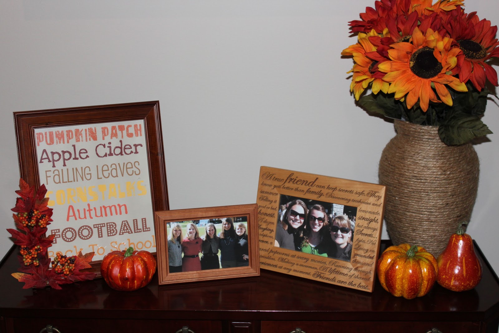 teach. craft. love.: Fall Table Decor