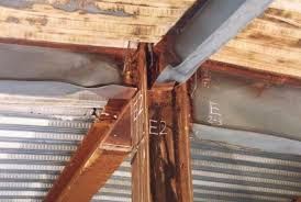 Possible types of failures in a steel structure