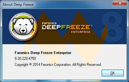 Deep Freeze Enterprise 8.20 Deep Freeze Enterprise 8.20