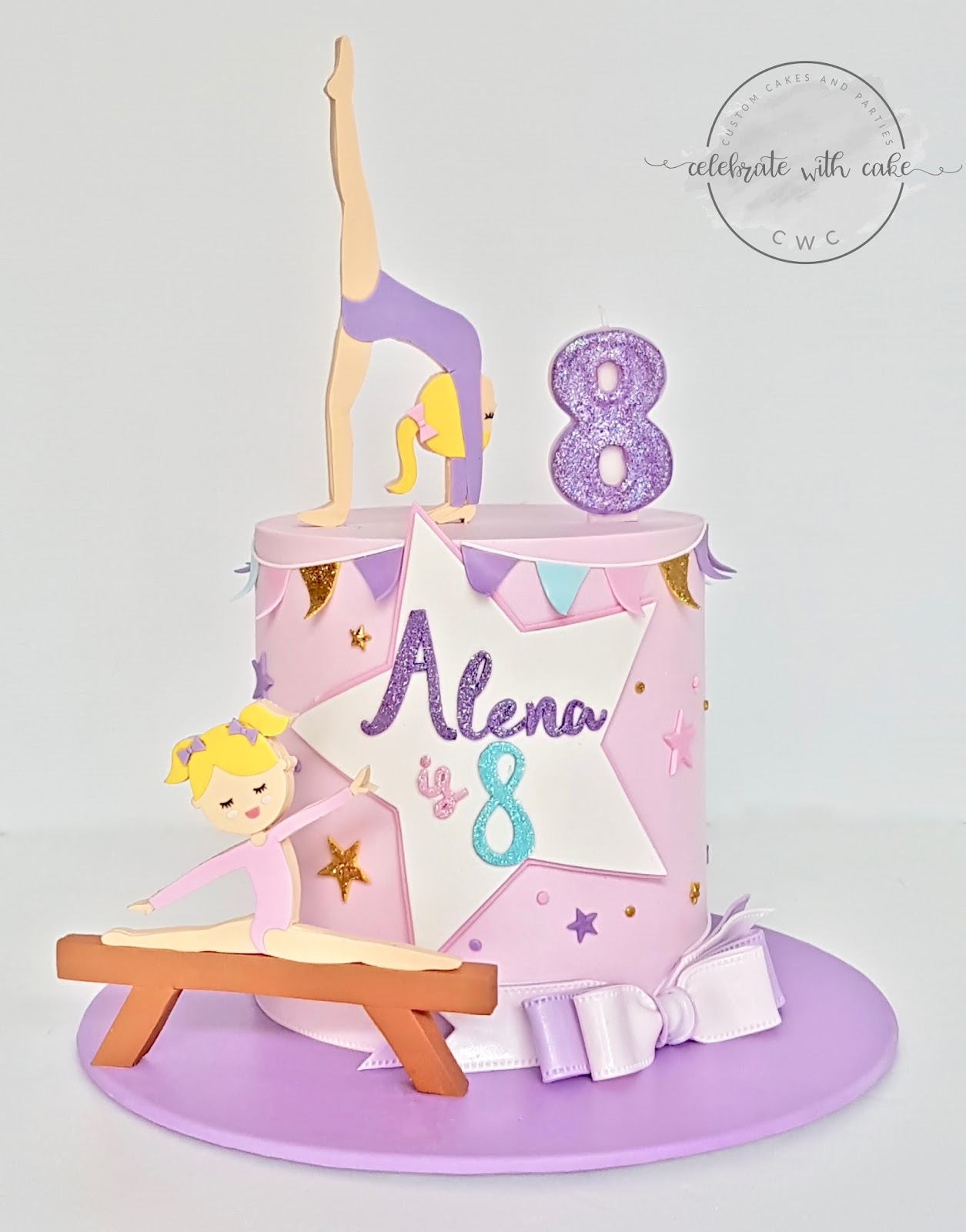 Celebrate with Cake! Gymnastics Cake