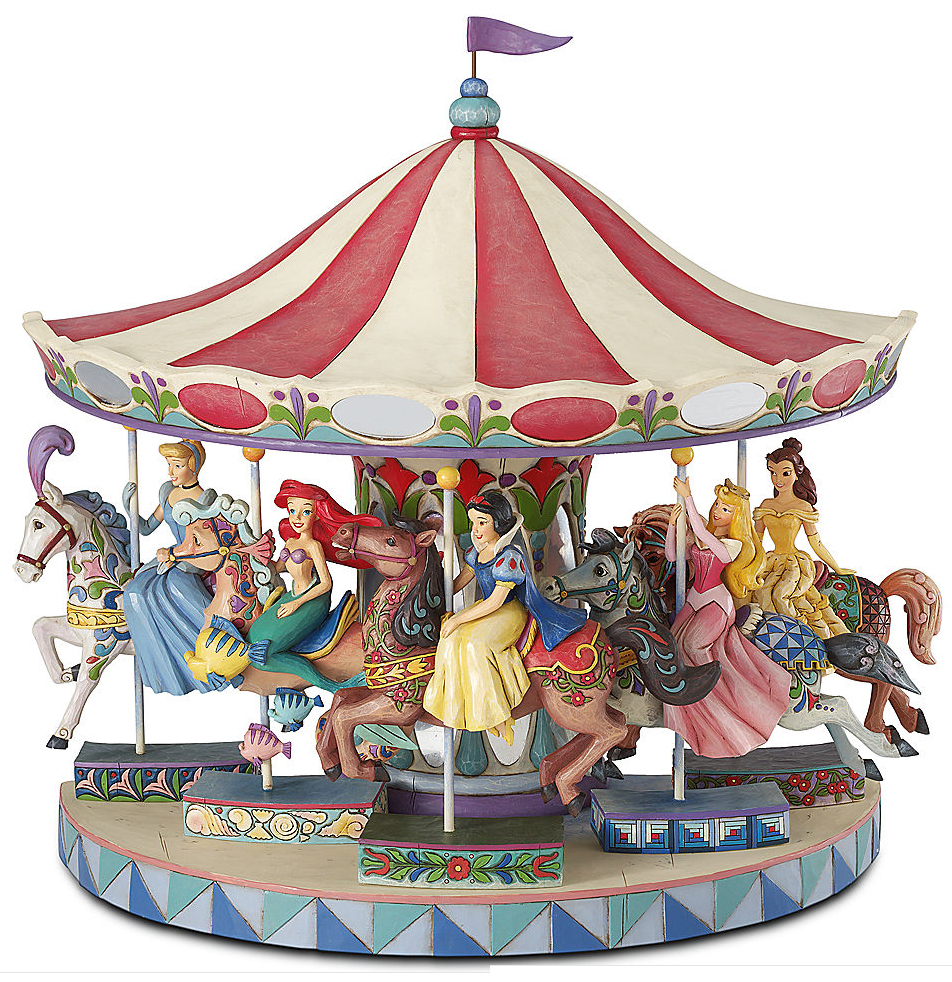 Jim Shore Disney Snow White Princess of Innocence Carousel Horse