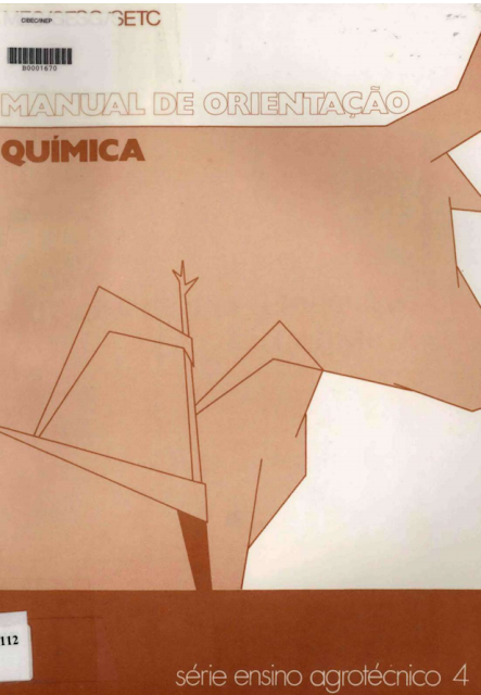 Química: manual de orientação