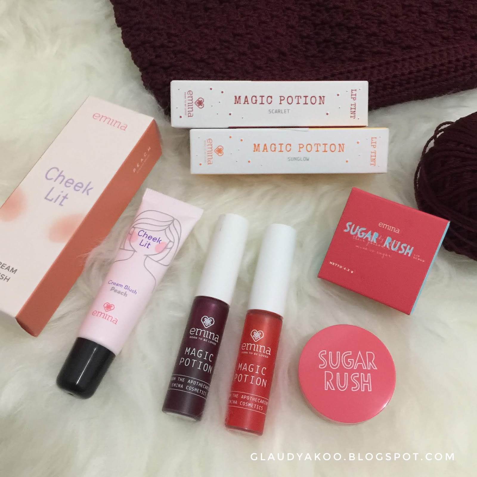 Mademoiselle Reverie [REVIEW] Emina Cream Blush, Lip Tint and Lip Scrub