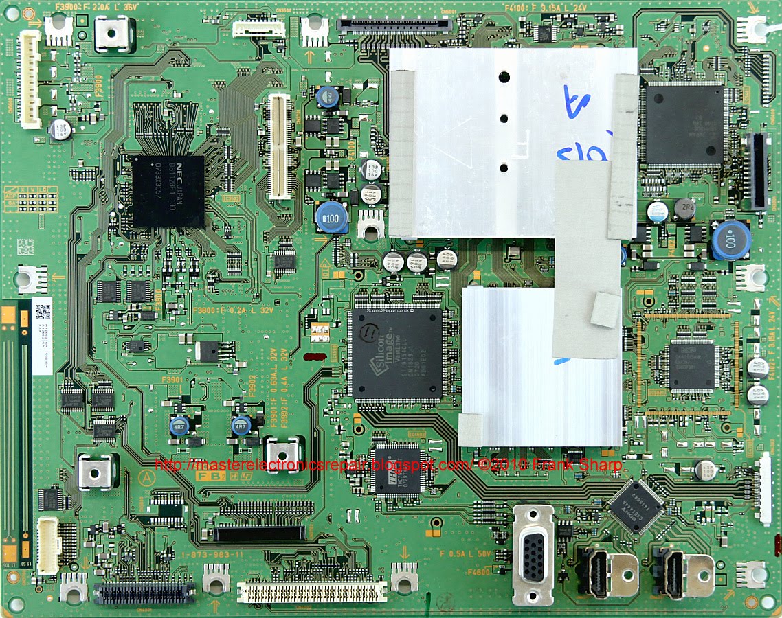Master Electronics Repair !: REPAIR / SERVICING TV SONY KDL-46X3000