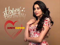 janhvi kapoor birthday wishes wallpaper whatsapp status video, janhvi kapoor in simple salwar suit on her upcoming birthday.