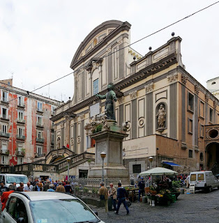 The Basilica of San Paolo Maggiore is a church that can be found on the bustling Via dei Tribunali