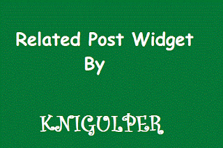 Related Post Widget for Blogger