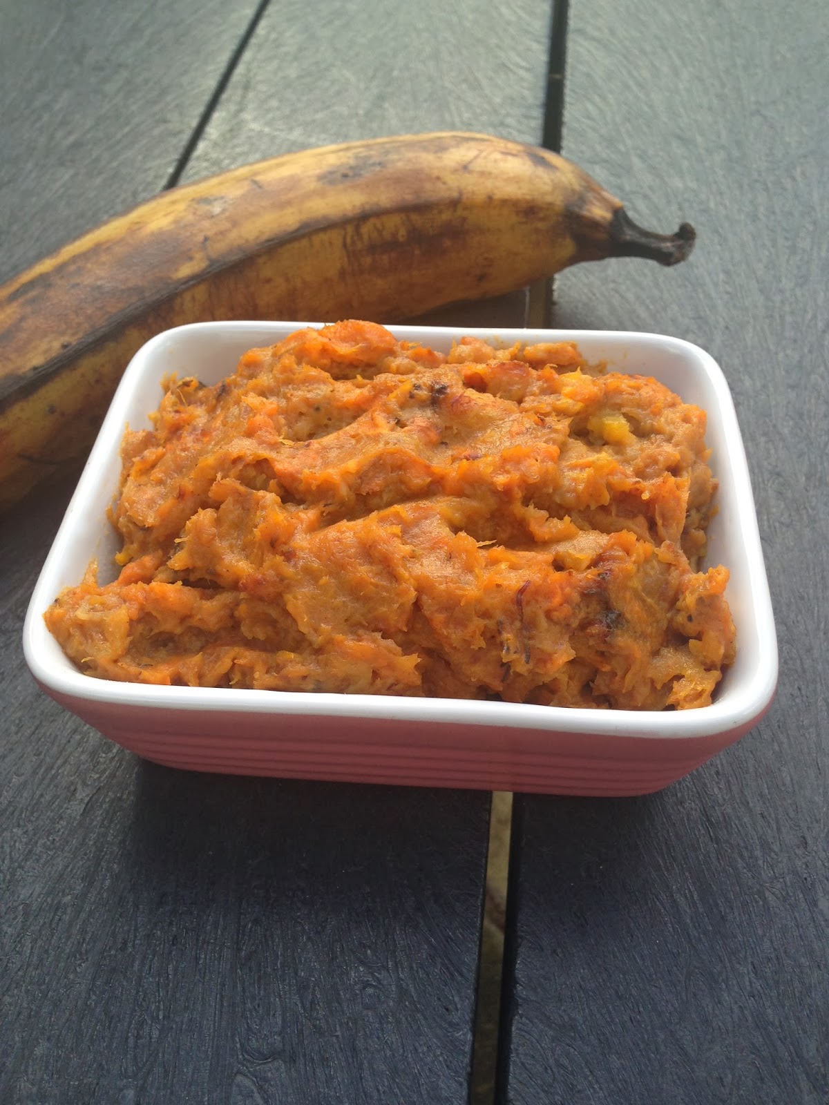 Delectable Eats & Treats PLANTAIN AND SWEET POTATO MASH